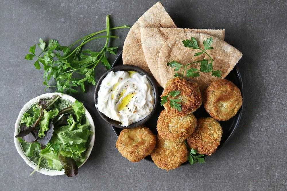Chickpeas kebab at Indian Mehek