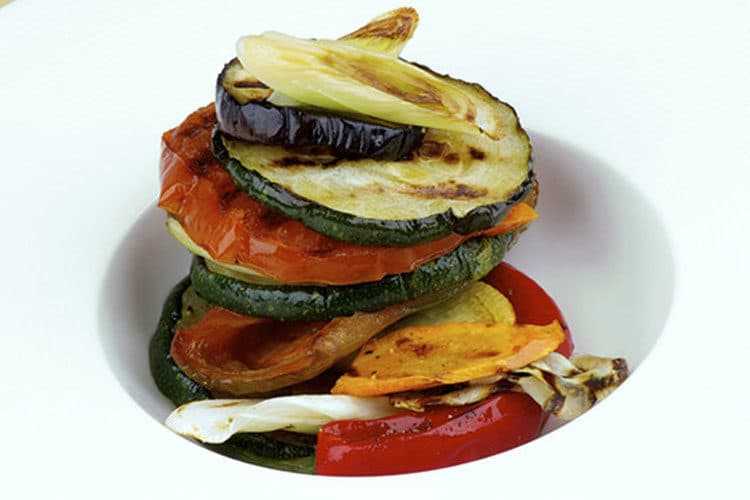 Veg mix tapas tower at Indian Mehek