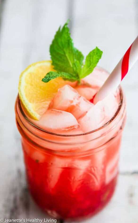 Raspberry & Mint Lemonade